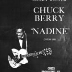 Anuncio del disco "Nadine", de Chuck Berry