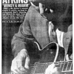 Anuncio promocional de guitarrista Chet Atkins
